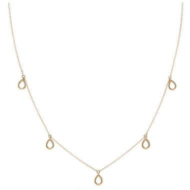 Bluboho Honey Dipper Necklace 14K Yellow Gold | Well.ca
