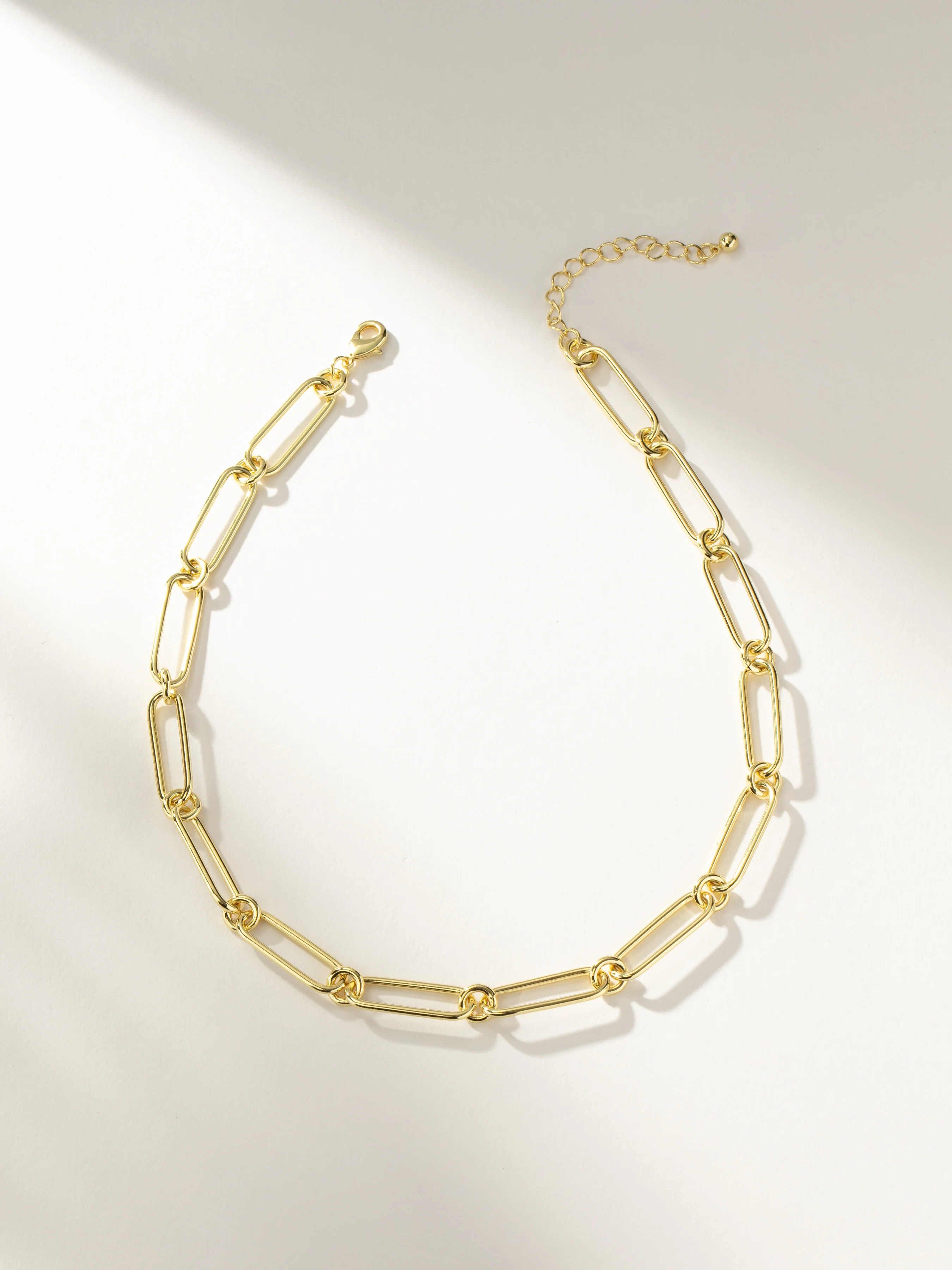Everyday Paperclip Chain Necklace in Gold | Uncommon James | Uncommon James