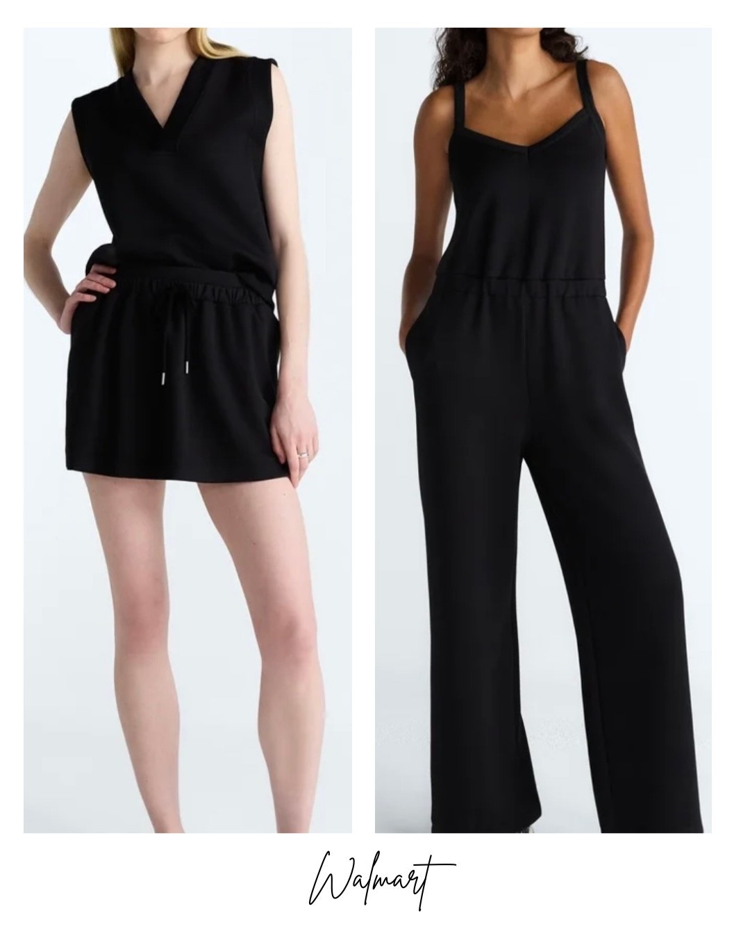 New at Walmart

 Women's and Women's Plus Double Waistband Skirt, Sizes XS-4X
Women's Scubaknit Sleeveless Deep V-Neck Top, Sizes XS-XXL
 Women's and Women's Plus Scubaknit Tank Jumpsuit, Sizes XS-4X

#LTKActive