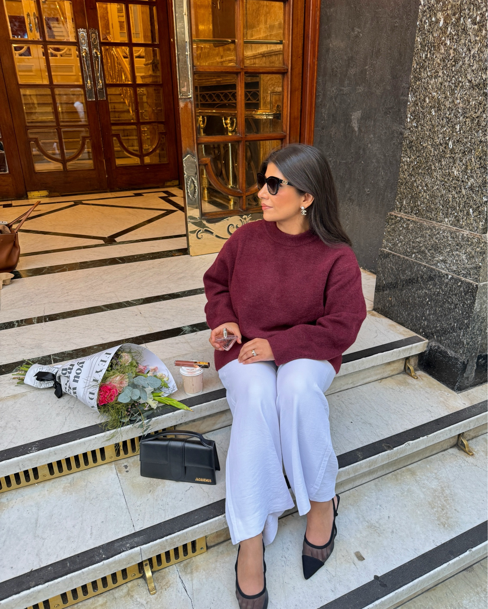 prada pardoxe is my current fave scent with hints of floral scents, musk and amber! 

Also love my AF trousers which you can get on sale! W28short 
Size S jumper 

#LTKCyberWeek #LTKwinter

#LTKgiftguide