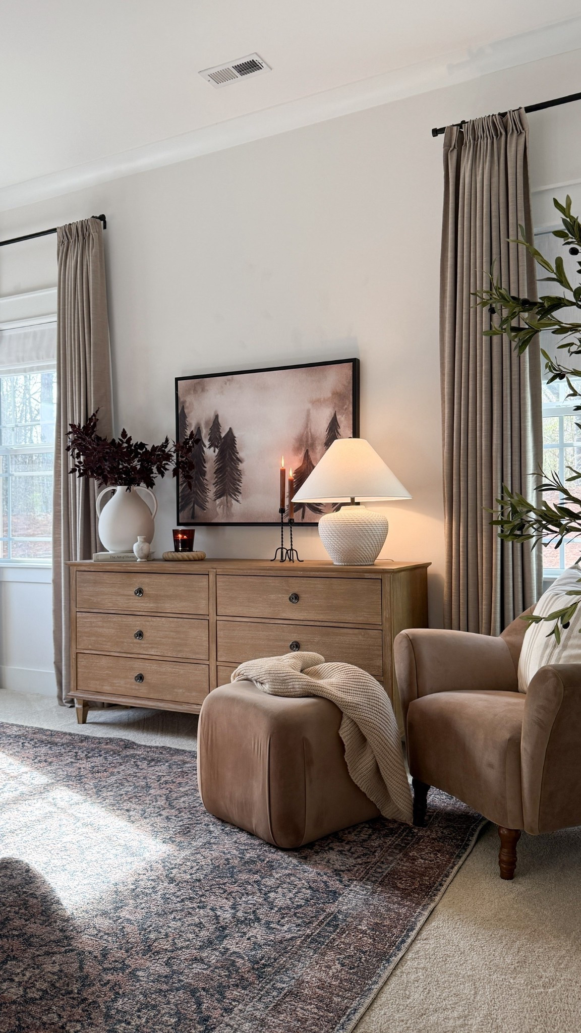 Still in love this adding this turned leg velvet chair to our primary! So timeless and cozy ✨

#LTKSeasonal #LTKHome