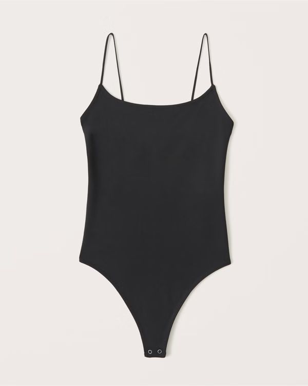 Wash Effect Seamless Cami Bodysuit | Abercrombie & Fitch (US)