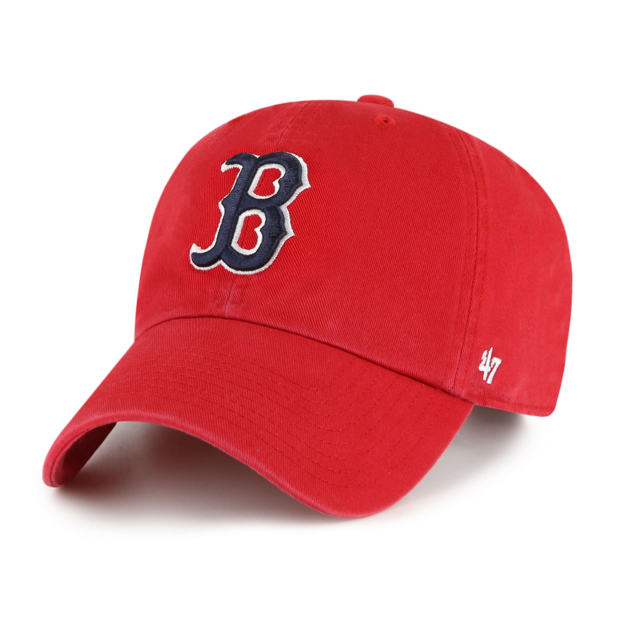 Boston Red Sox '47 Primary Team Logo Clean Up Adjustable Hat – Red | Fanatics