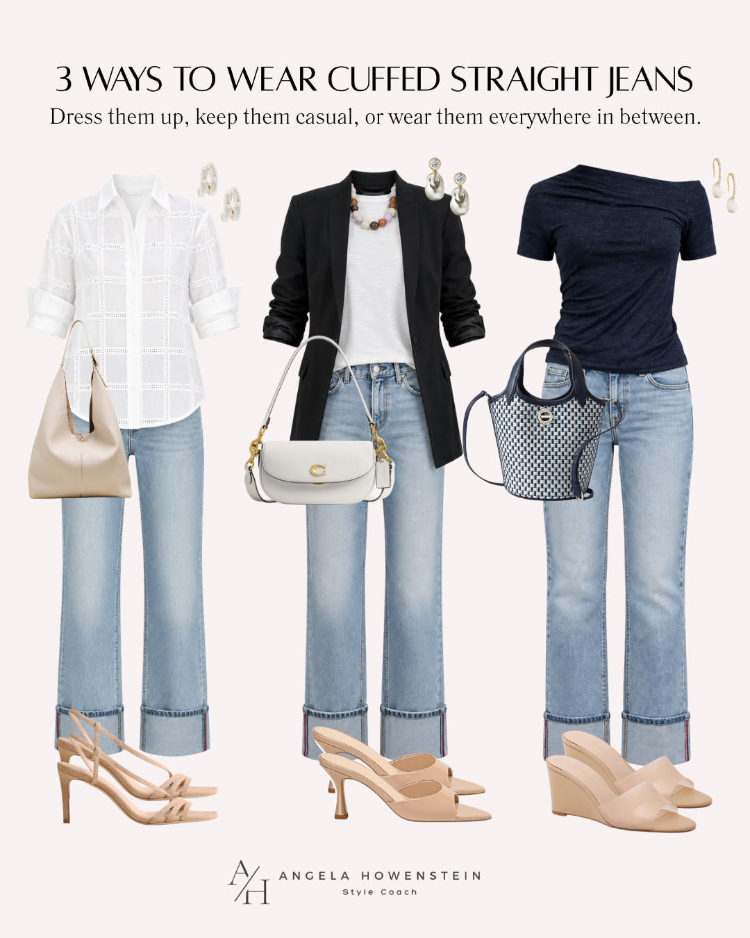 These cropped wide leg jeans are one of the most versatile pairs in my closet. Whether you pair them with a crisp white shirt, a polished blazer, or an effortless knit top, they’re an easy foundation for so many outfits.

👩‍💻 LTK PRO TIPS
❤️ Heart = Support my posts ;-)
🔖 Save = Get sale & restock alerts for the things you love!
📋 Lists = Keep favorites organized (List ideas: Christmas, Birthdays, and Vacations!)
📲 Share = Send lists and products to a friend (or your daughters like me).
💬 Comment = Ask me anything, and I’ll answer. ;-) 

 #LTKootd #LTKSeasonal #LTKOver40
