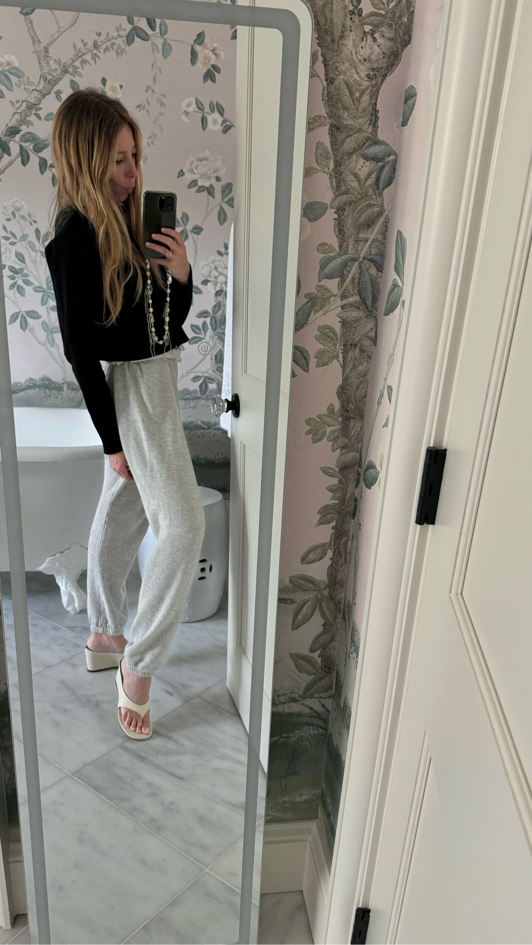 My favorite sweats - not branded, not too baggy and sooo comfortable! Perfect carpool or casual look. 

#LTKmorningroutine #LTKootd #LTKgrwm