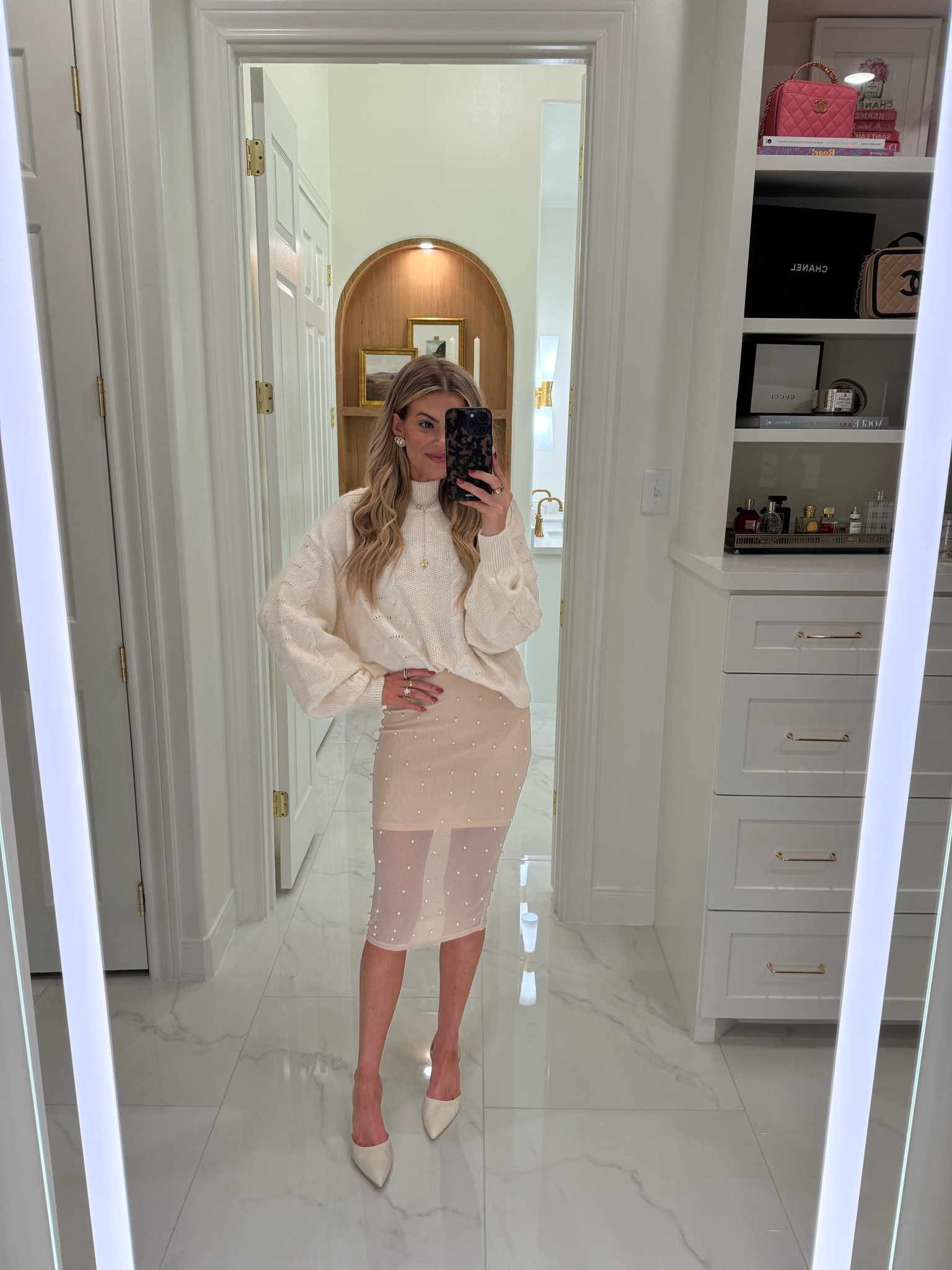 winter whites 🤍 (size XS in both sweater and skirt) code: JESSICASAVE25

vici, try on haul, affordable fashion, on sale, holiday party outfit, cream sweaterr

#LTKSaleAlert #LTKHoliday #LTKFindsUnder100