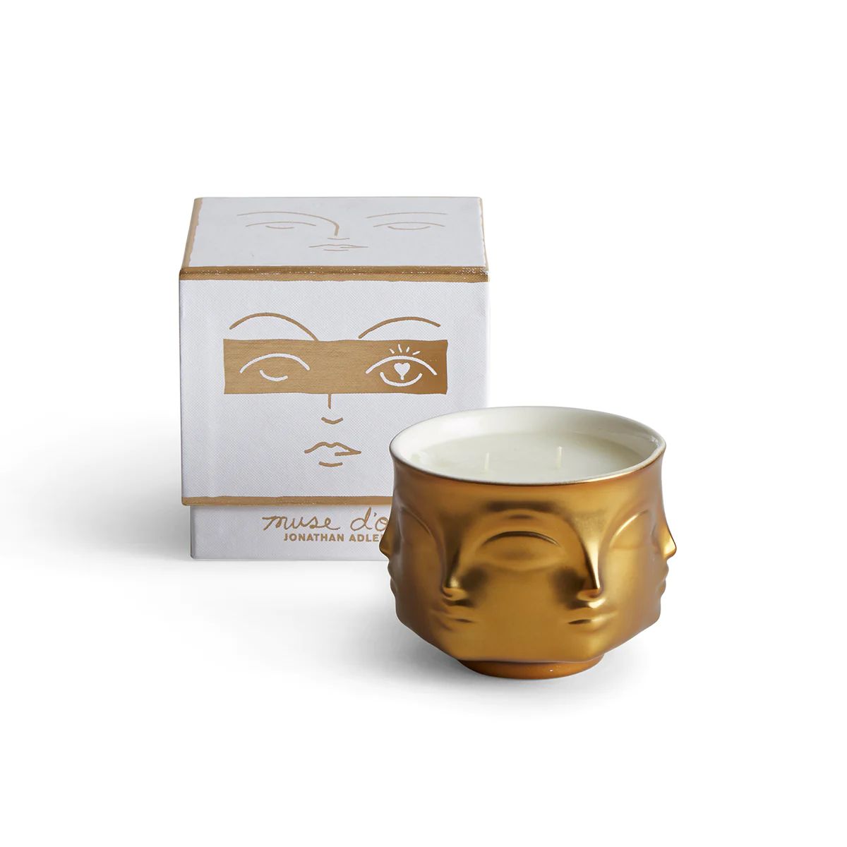 Muse D'Or Ceramic Candle | Jonathan Adler US