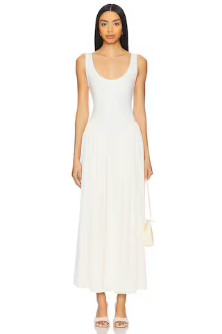 Bevza Anna Dress in Ivory from Revolve.com | Revolve Clothing (Global)