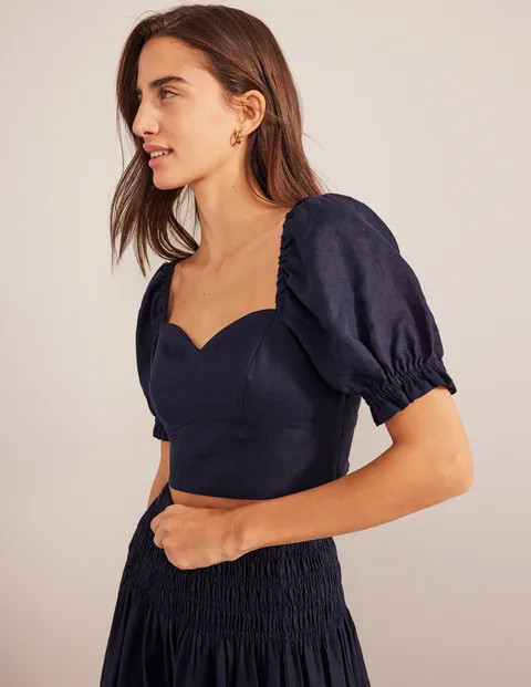 Sweetheart Linen Top | Boden (US)