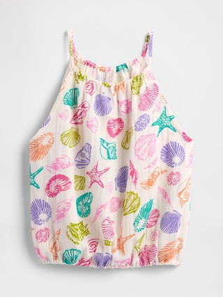 Kids Gauze Halter Top | Gap Factory