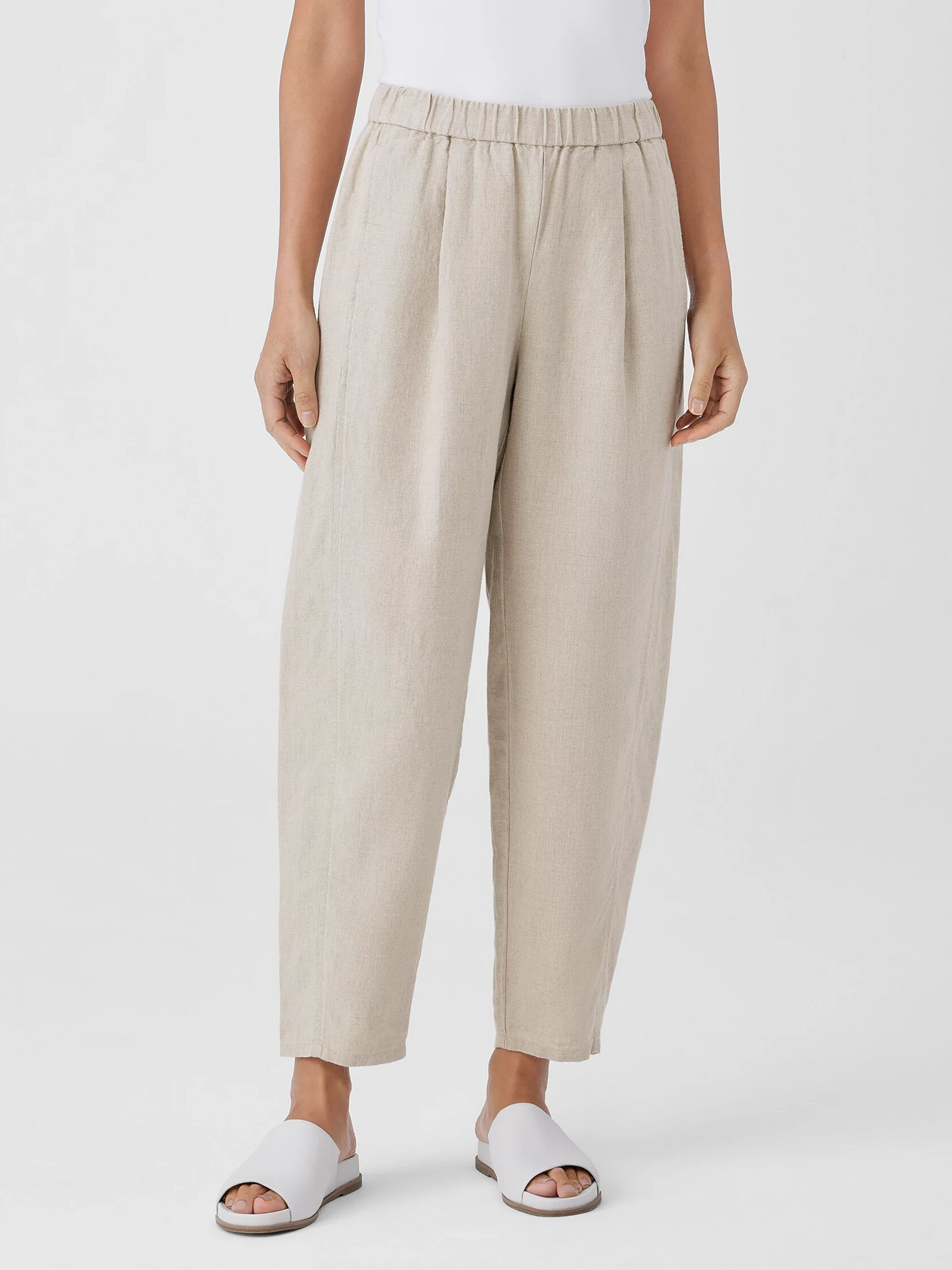 Organic Linen Lantern Pant | Eileen Fisher