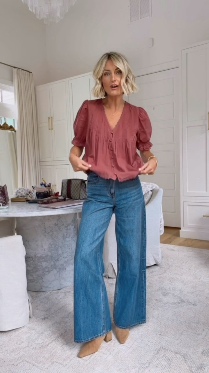 #AbercrombiePartner Now is the best time to stock up on denim for your whole family as we enter into fall! These wide leg jeans have impressed me so much! Excited to style these throughout this season! Use my code AFLOVERLY for a stackable 25% off! Wearing XS in the top & size 25 in the jeans. @abercrombie 

Loverly Grey, Abercrombie, sale alert, wide leg denim, wide leg jeans, fall fashion, fall outfit ideas

#LTKootd #LTKSeasonal #LTKSaleAlert