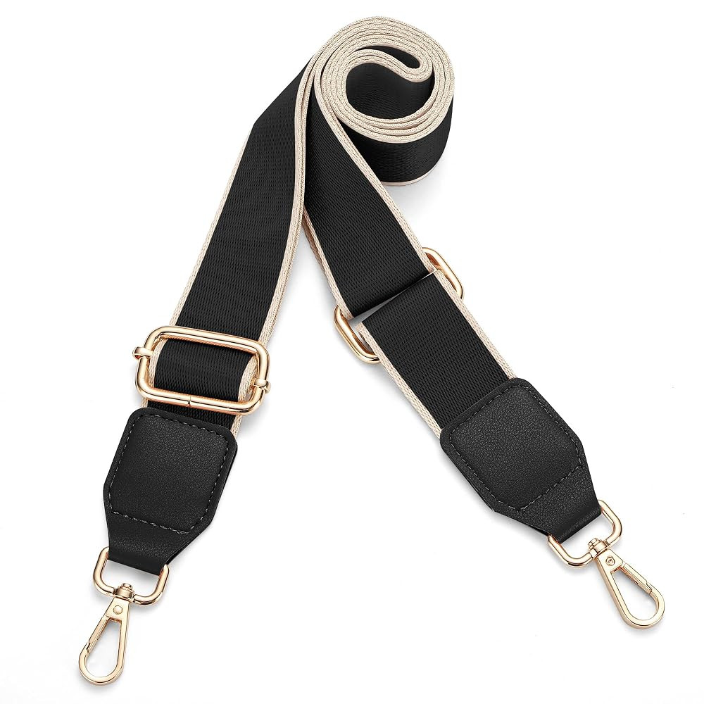 Purse Straps Replacement Crossbody, Universal Wide Shoulder Strap for Bags Adjustable Straps for ... | Amazon (US)