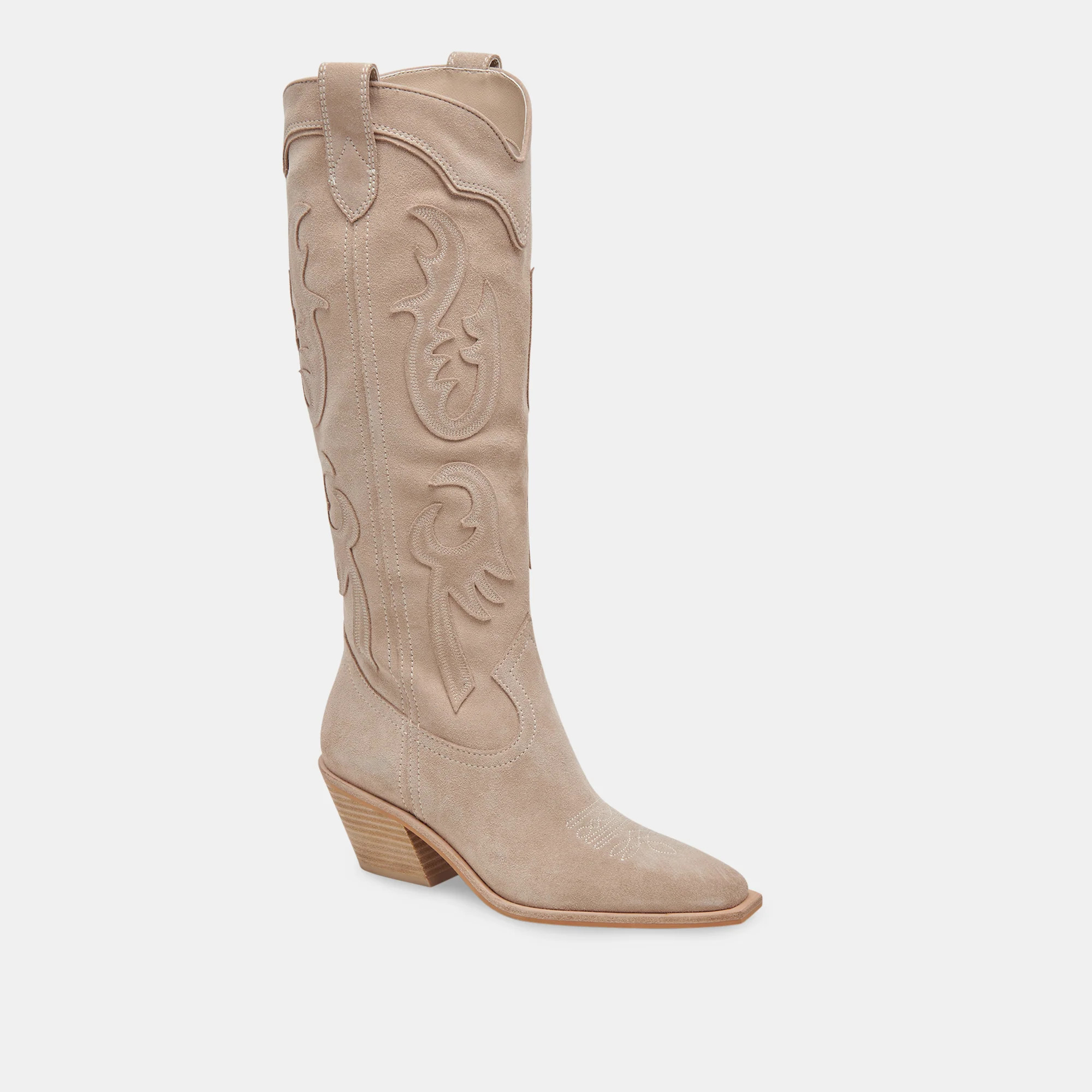 SAMSIN BOOTS TAUPE SUEDE | DolceVita.com