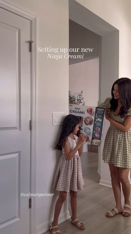 If you needed a sign to get the Ninja Creami this summer, this it is!☀️🍨 🍓It is available @walmart and currently $30 off. 👏🏽  They also carry other loved brands such as KitchenAid and Dyson at amazing prices. Mila and I have been having so much with the creami and trying out different recipes. The first ones we tried were a strawberry and a vanilla one and I absolutely get why everyone is obsessed with this little machine. Definitely a game changer for homemade ice cream. 😊
#walmartpartner #walmartmusthaves 



#LTKVideo #LTKFamily