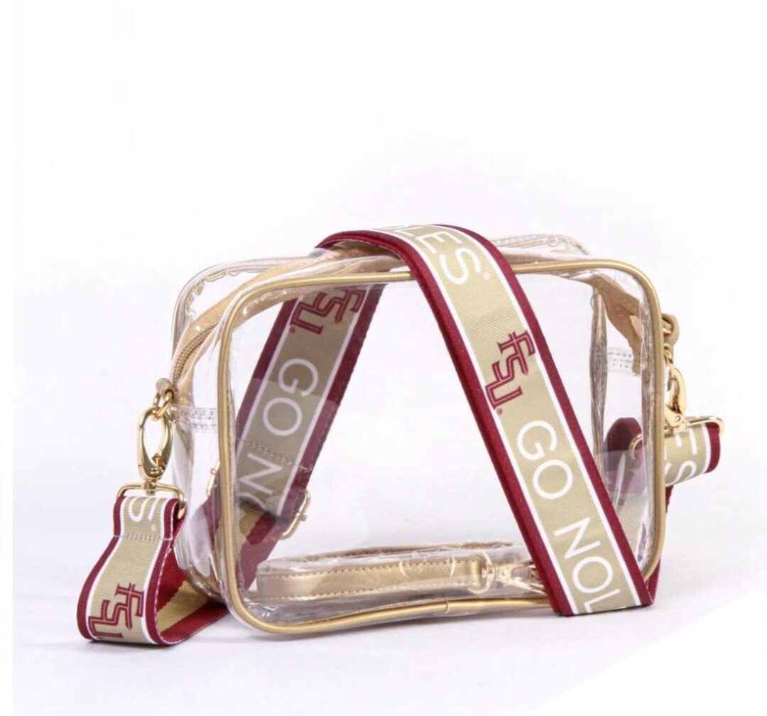 Florida State Purse With Strap, GO NOLES - Licensed, Canvas, Game Day, Stadium Approved, Graduati... | Etsy (US)