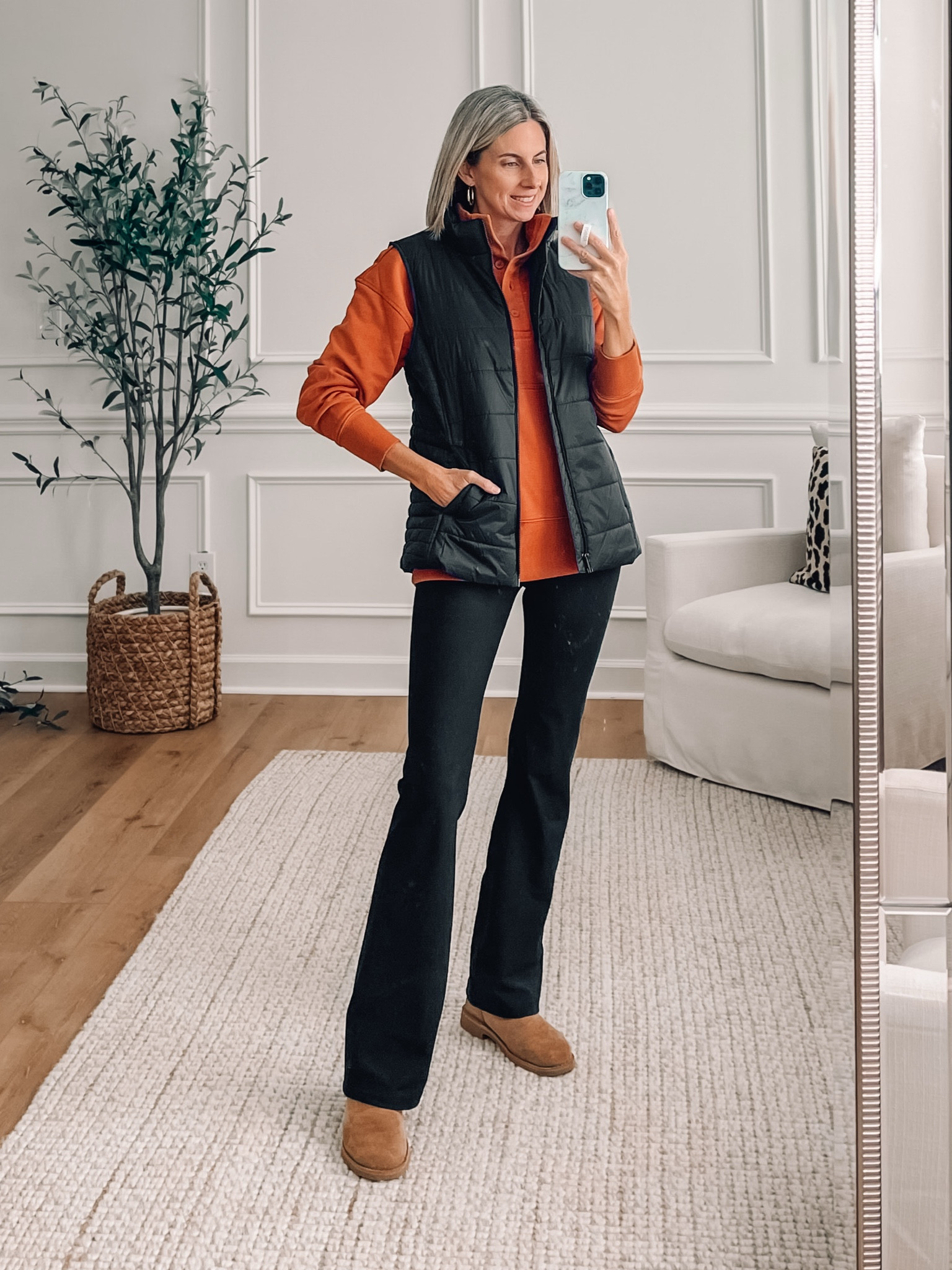 Sweatshirt on sale! Comes in 5 colors wearing a medium. Black puffer vest wearing a small. Flare leggings in a small 



Casual outfit idea 
Walmart outfits 
Affordable fashion finds 
Fall fashion 
Fall outfit ideas 
Sports mom outfit 
Walmart fall




#LTKFindsUnder50 #LTKStyleTip #LTKSaleAlert