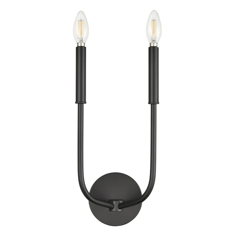 Alasteir Iron Candle Wall Light | Wayfair North America