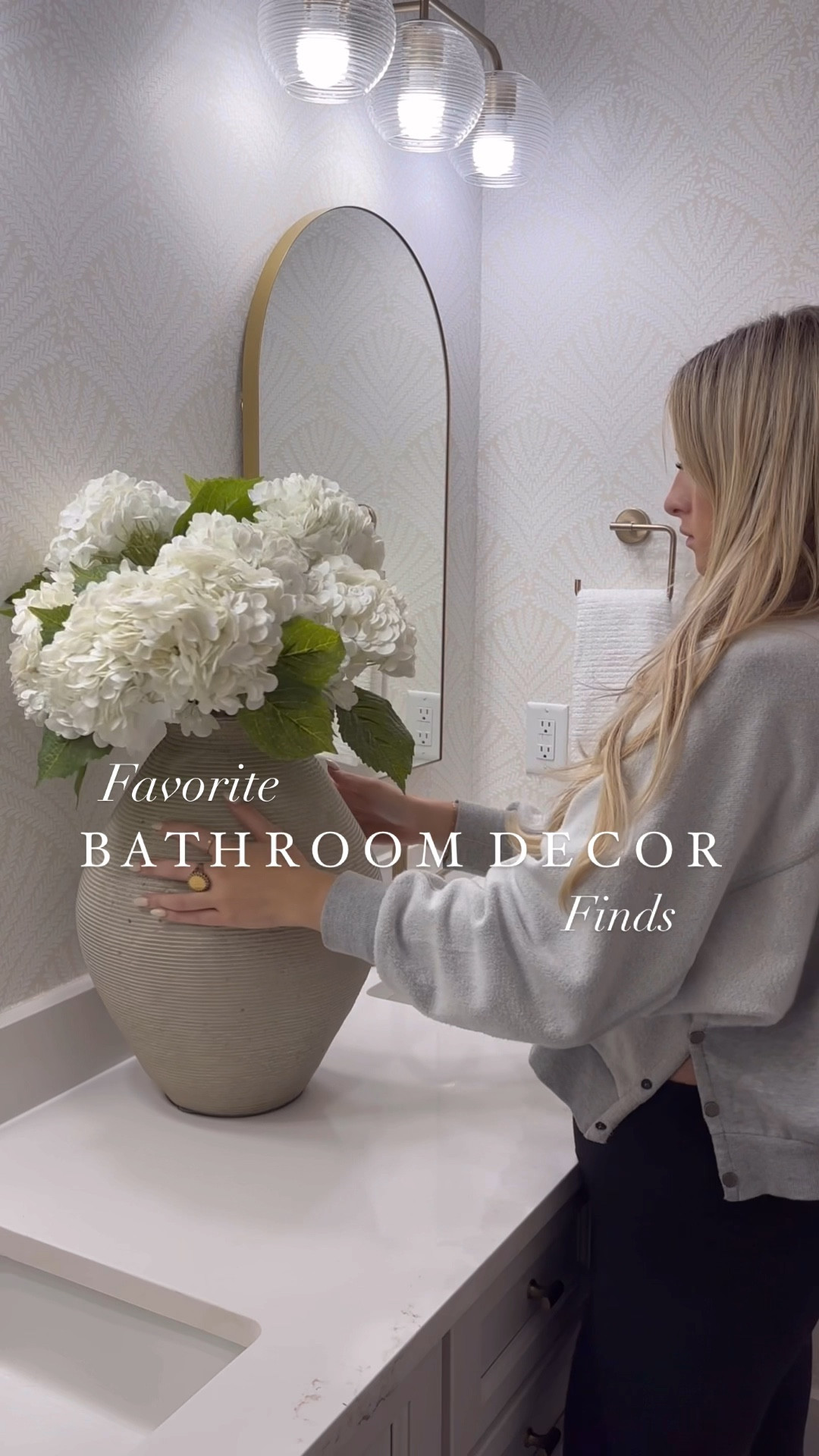 faux flowers and vase! 

#LTKHome #LTKVideo #LTKFindsUnder50