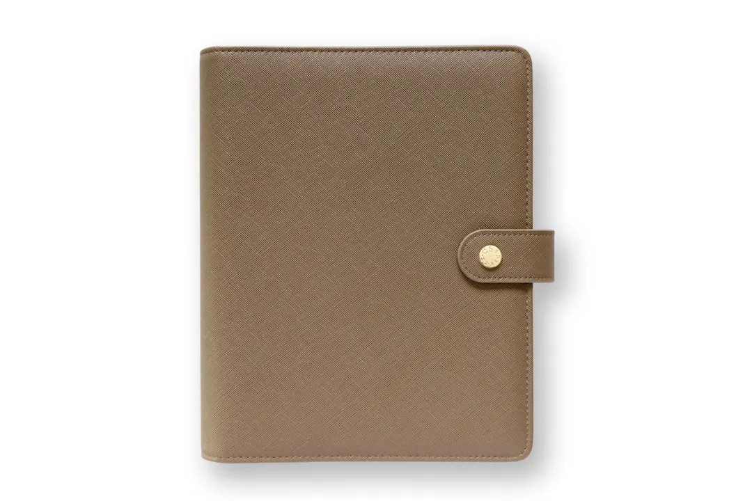 Personalized A5 Vegan Leather 6 Ring Binder Organizer | Etsy (US)