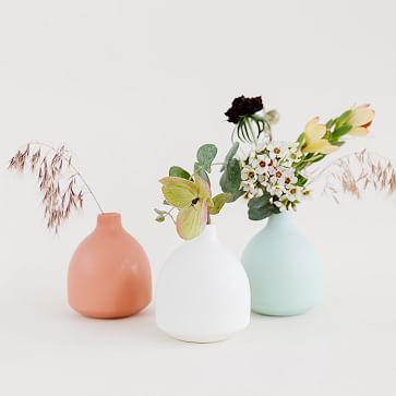 Paper &amp; Clay Mod Bud Vase | West Elm (US)