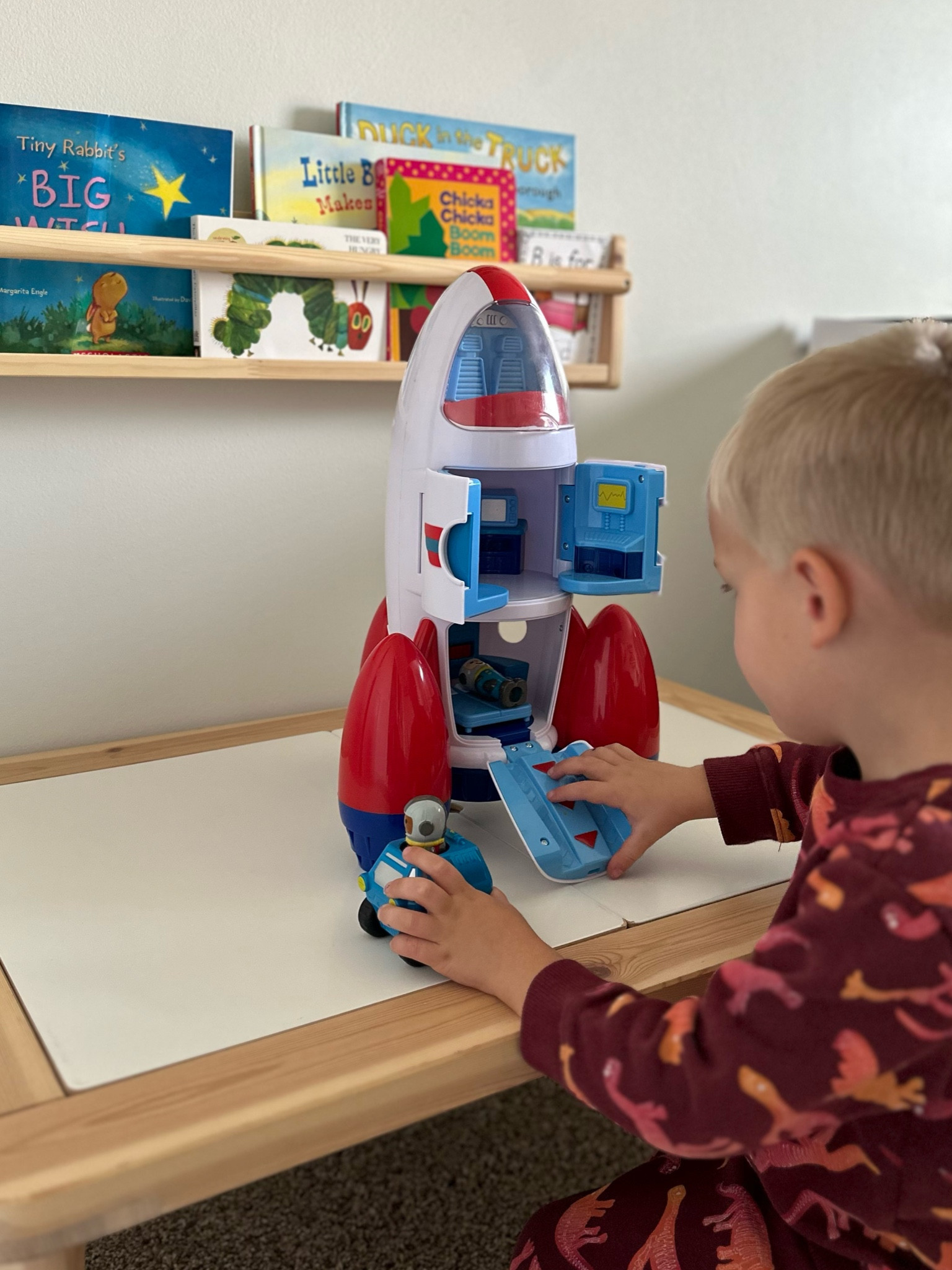 My boys love space pretend play! Our rocket is from Lakeshore Learning, but I’ve linked a couple similar ones.

#LTKfamily #LTKGiftGuide #LTKkids