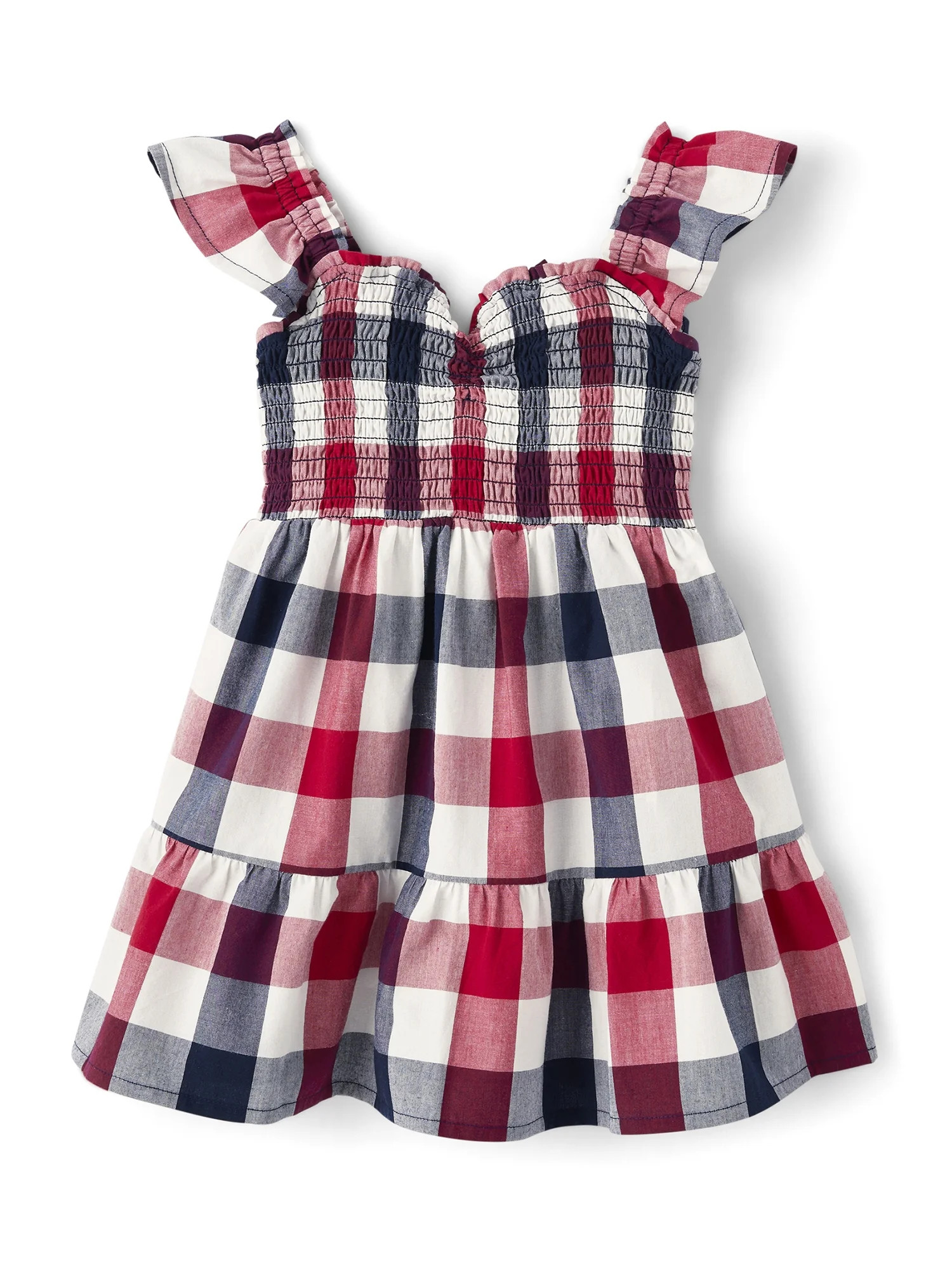 The Children's Place Baby & Toddler Girls Sleeveless Ruffle Dress, Sizes 12M-5T | Walmart (US)
