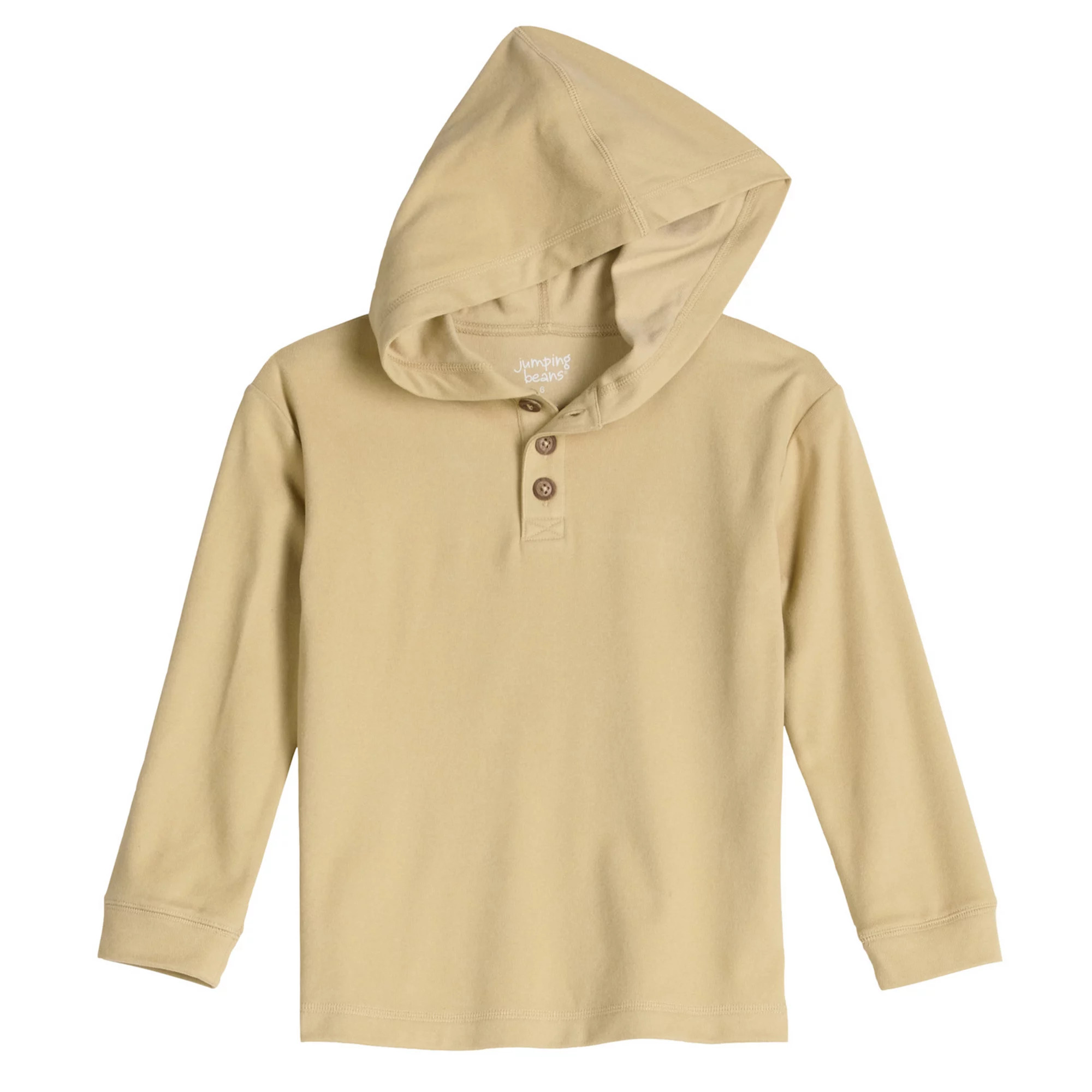 Boys 4-8 Jumping Beans® Cozy Hooded Henley | Kohl's