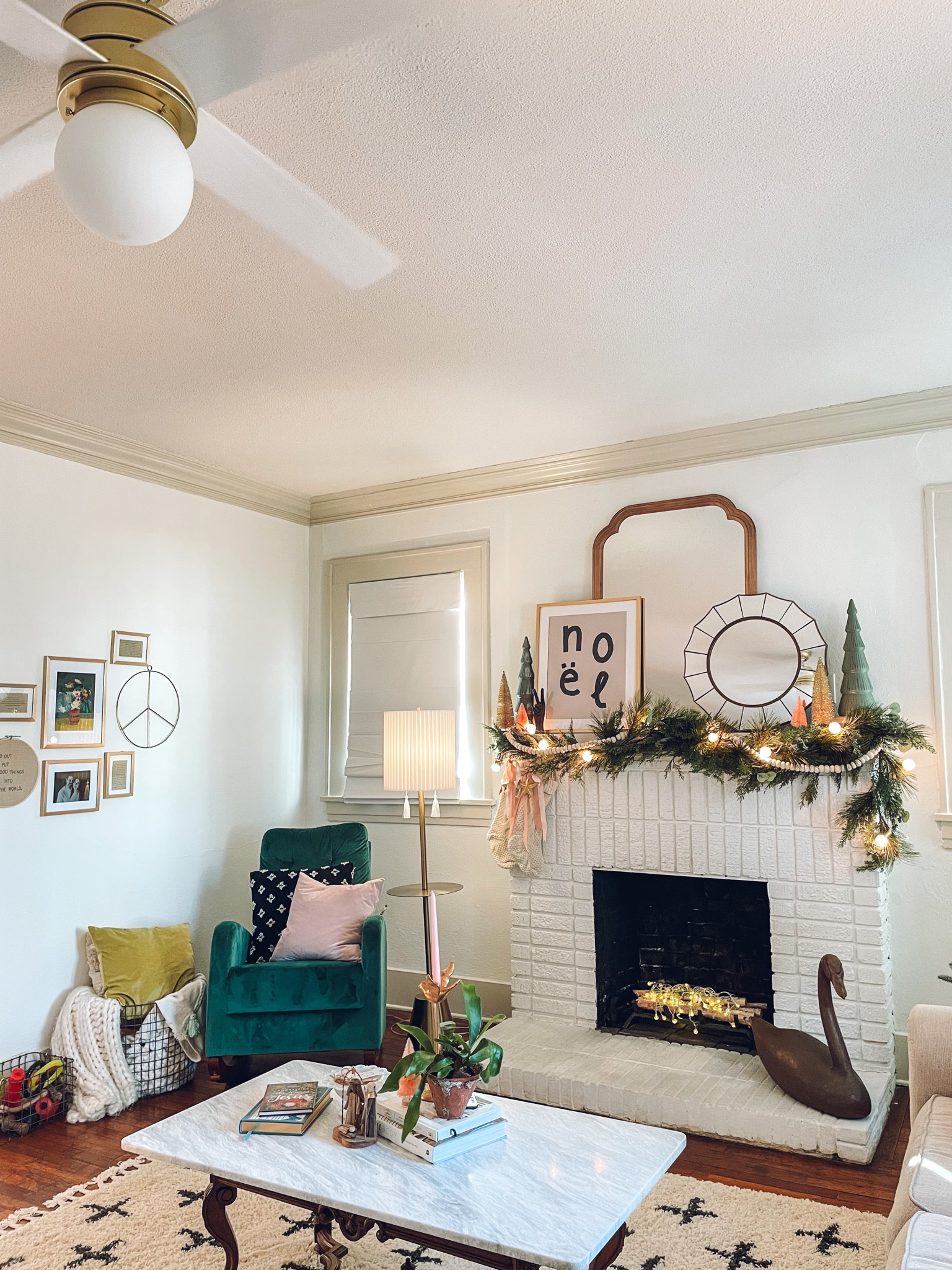 Colorful Christmas decor is up! I love how the mantle turned out this year. 

Christmas decor, holiday decor, mantle decor, mantle decorations, garland, rocker, living room decor, gallery wall, velvet rocker, green velvet, colorful home, fireplace decor, Amazon home, Wayfair, Target home 

#LTKhome #LTKHoliday #LTKSeasonal