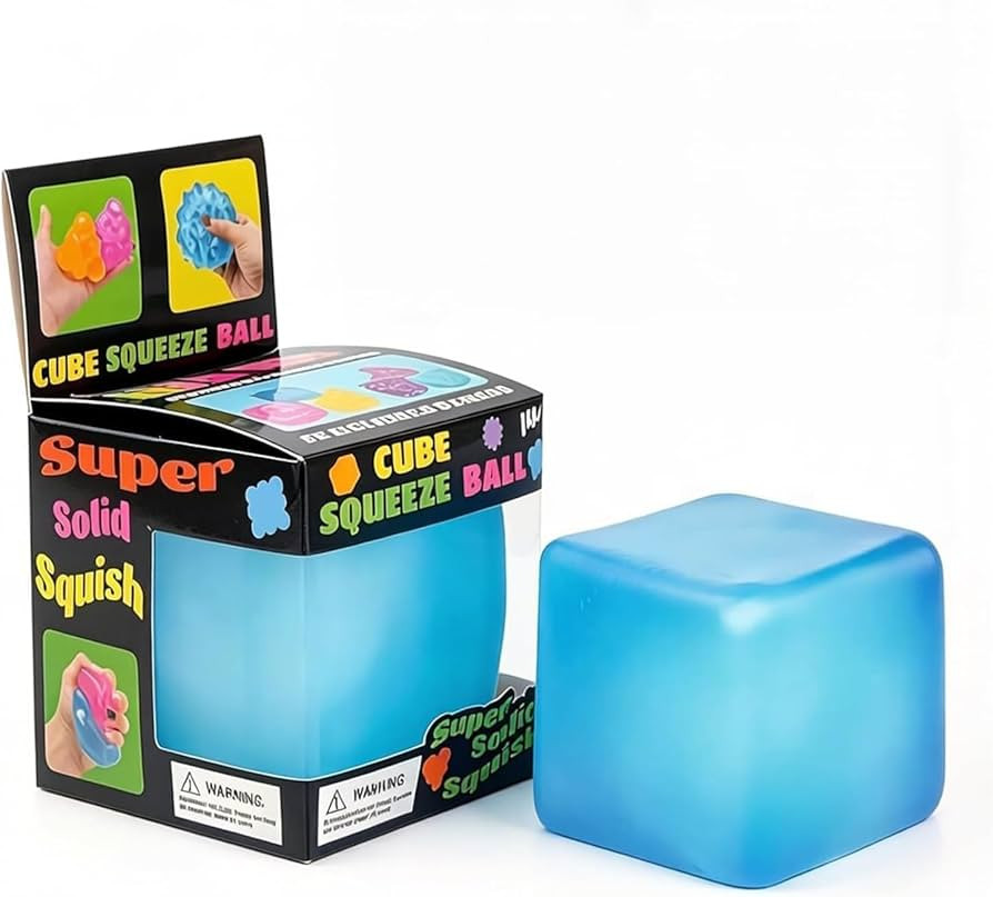 Premium Big Block Cube ,Ice Cube Squishies Toys,Durable, Slow-Rebound fingertip Exquisite Spheric... | Amazon (US)