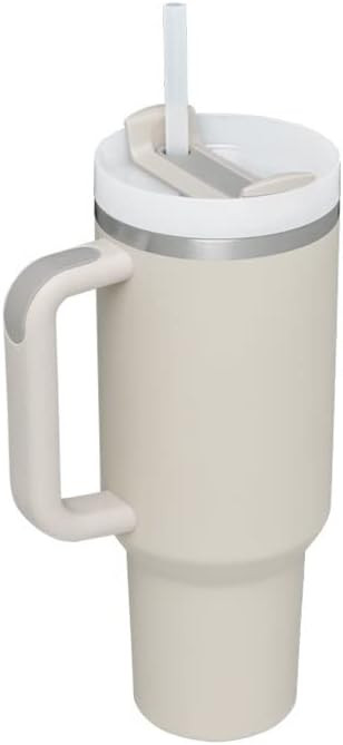 40oz Tumbler with Handle,Stanle Logo Cup with Straw,Travel Coffee Mug,Stanleys Cups Stainless Ste... | Amazon (UK)