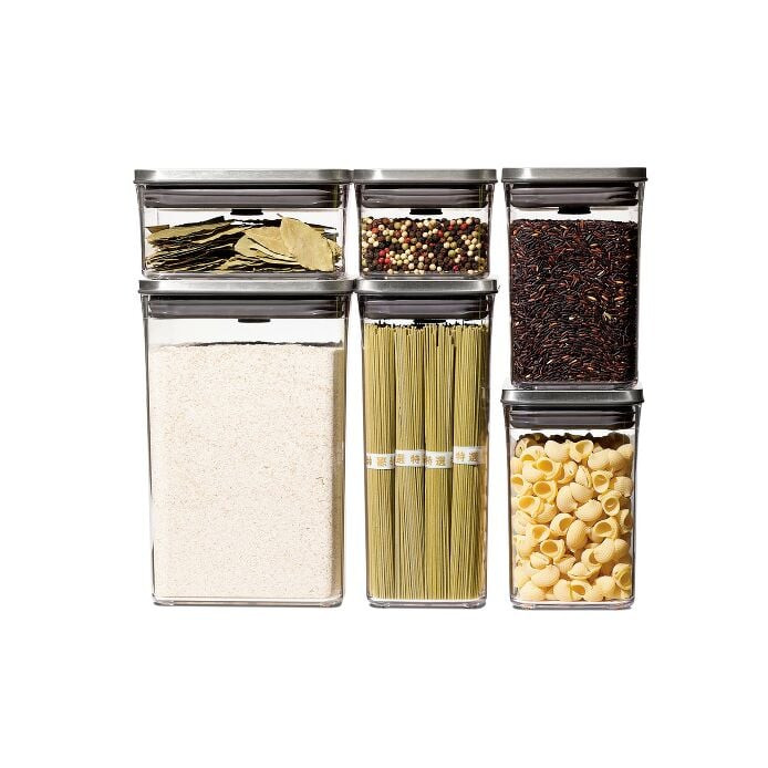 Steel 6-Piece POP Container Set | OXO