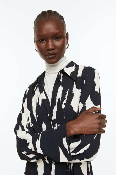 Tie Belt Shirt Dress | H&M (US + CA)