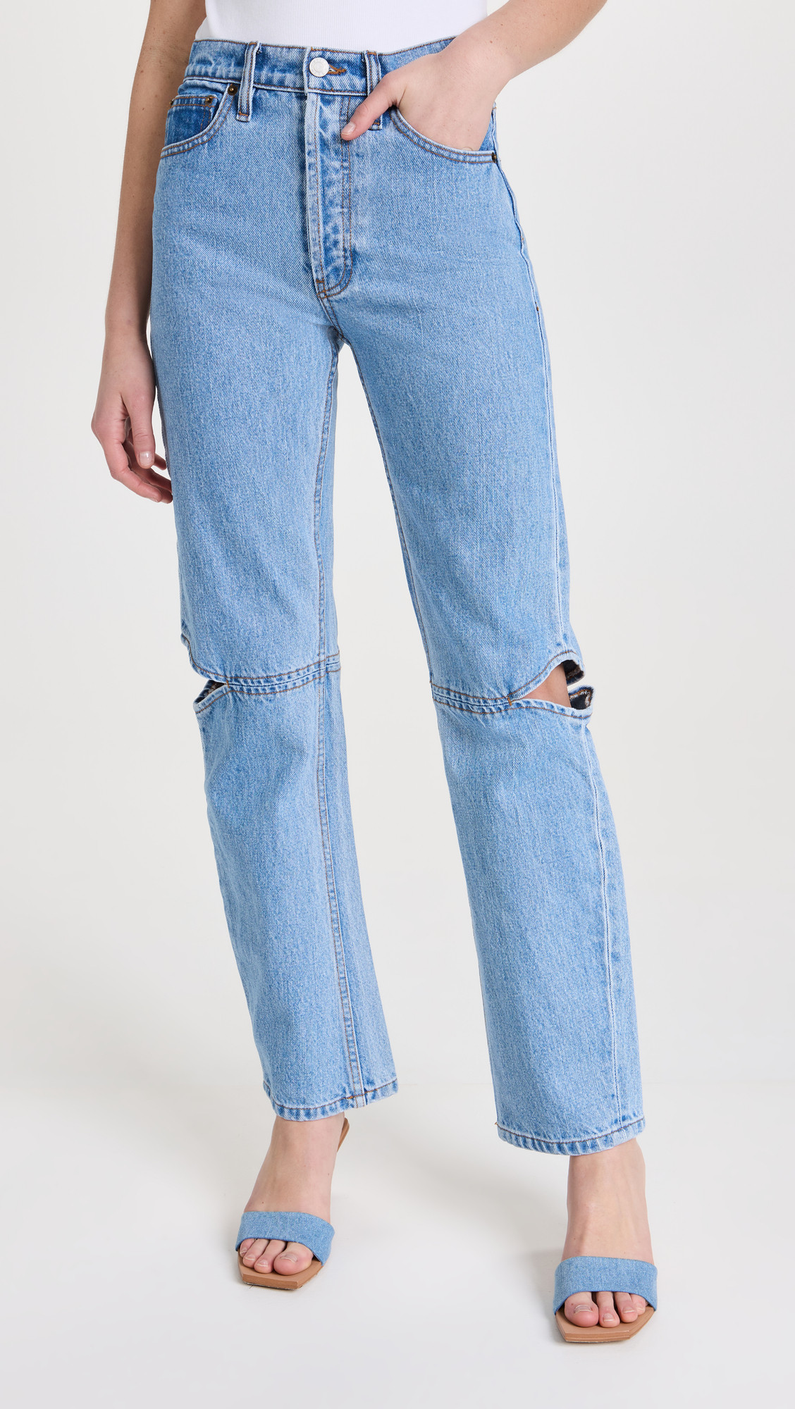Still Here Cowgirl Jeans in Vintage Blue Vintage Blue 32 | Shopbop
