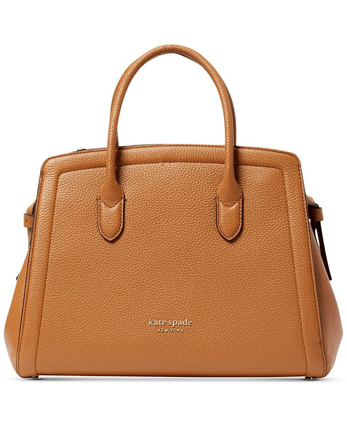 kate spade new york Knott Medium Leather Satchel & Reviews - Handbags & Accessories - Macy's | Macys (US)