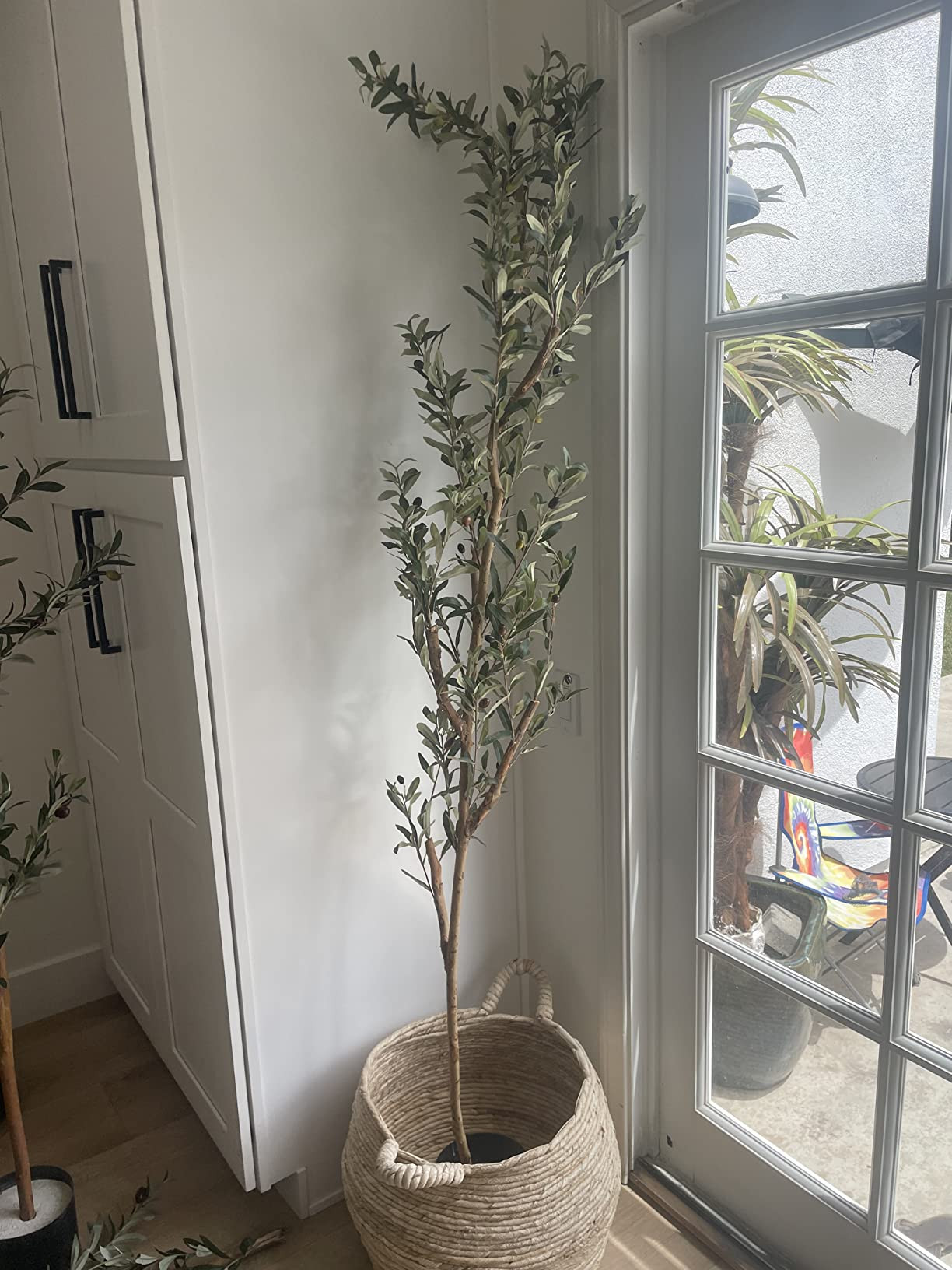 Nearly Natural 82” Olive Artificial Silk Trees Green | Amazon (US)