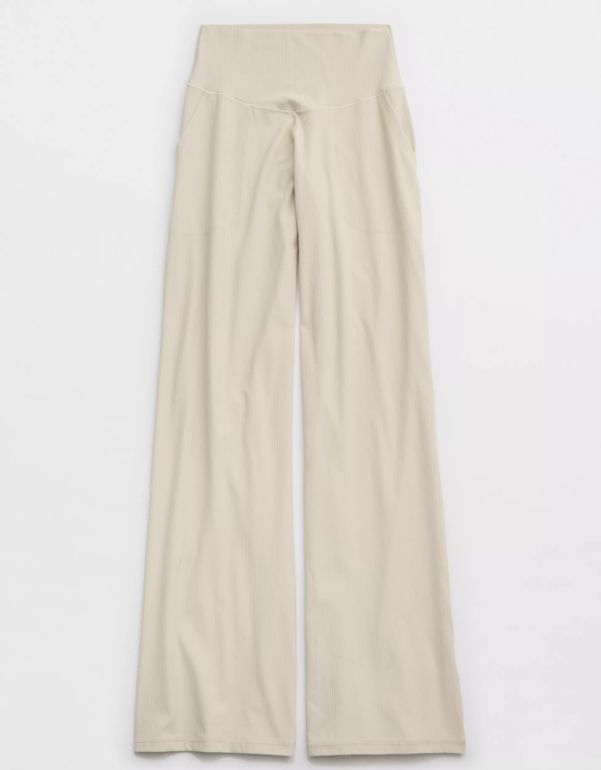OFFLINE By Aerie Real Me Xtra Ribbed Trouser | American Eagle Outfitters (US & CA)