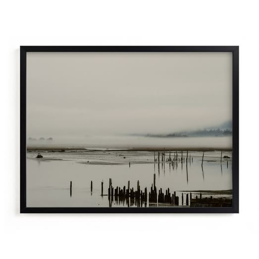 Fog At The Beach Framed Wall Art by Minted for West Elm | West Elm (US)