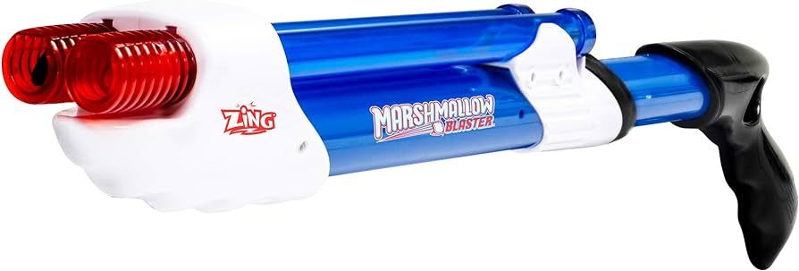 Zing Marshmallow Double Barrel Blaster - Great for Indoor and Outdoor Play, Launches up to 40 Fee... | Amazon (US)