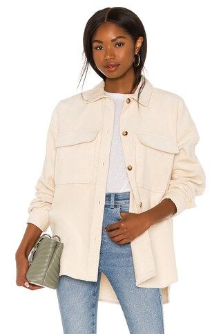 Dr. Denim Mona Cord Overshirt in Off White Cord from Revolve.com | Revolve Clothing (Global)