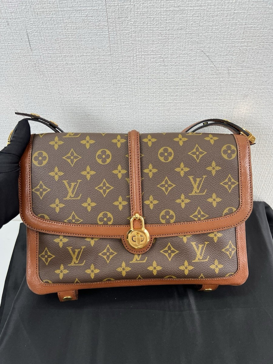 Auth LV Monogram Vintage Sac Vendome Flap Shoulder Bag GHW Rank AB | eBay US
