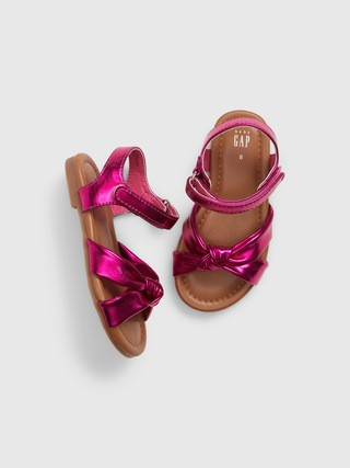 Toddler Metallic Knot Sandals | Gap (US)