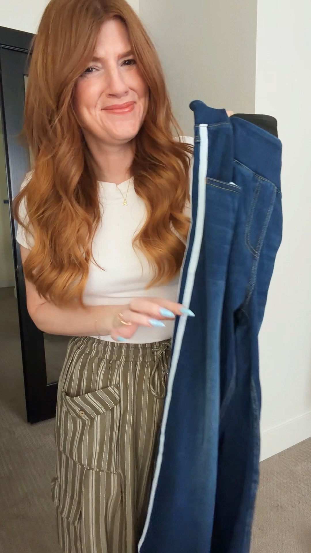I can’t get over these designer inspired jeans from Amazon. So stretchy and comfy. Size medium.

#LTKPetite #LTKSaleAlert #LTKSeasonal
