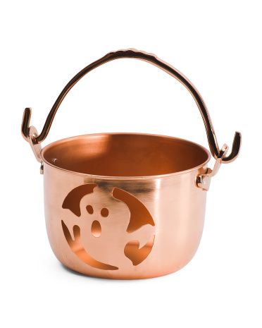 Jack O Lantern Face Candy Bucket | TJ Maxx