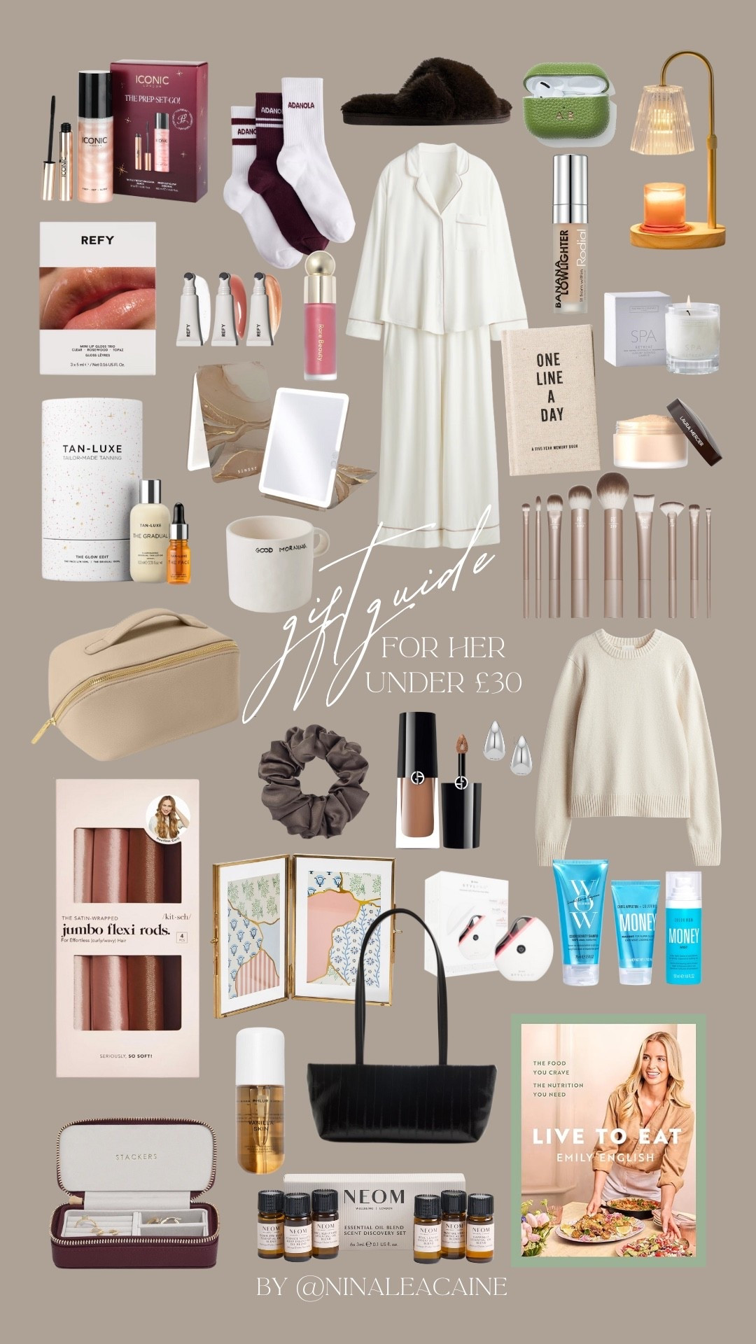 Gift guide for her under £30 🩷 #giftguides2025 #giftguideforher #giftsunder30 

#LTKCyberWeek #LTKuk