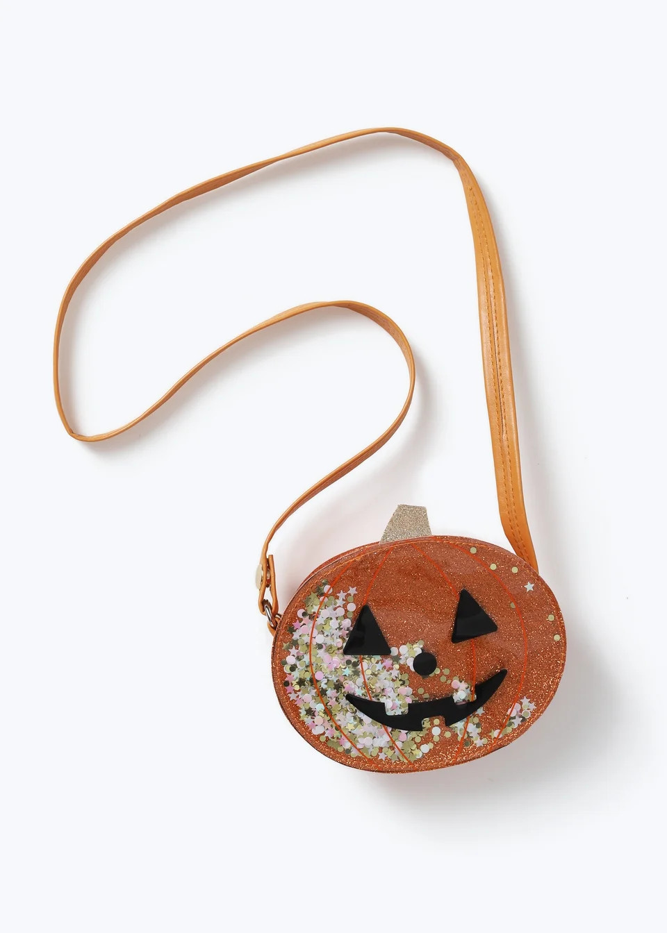Muse Orange Halloween Pumpkin Shaker Bag - One Size | Matalan (UK)