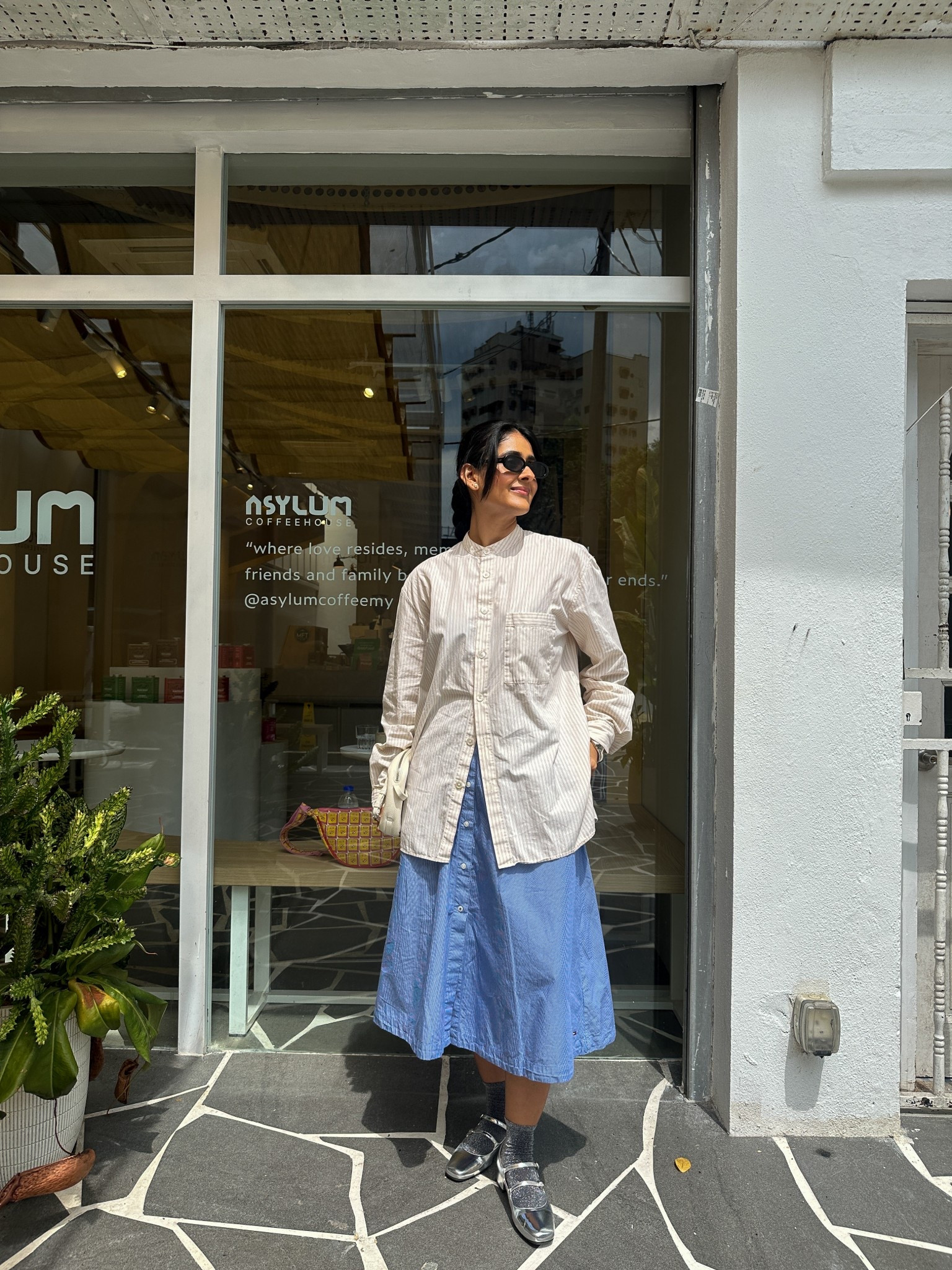 One of my favourite looks this season! Unfortunately the exact striped cotton skirt from Tommy is gone but I’ve linked very similar skirts from Farfetch {also where I got this one} with the same price tag to achieve this look! The Birkenstock 1774 x Tekla shirt is 💯 and is still available in some markets!

#LTKasia #LTKsummer #LTKstyletip