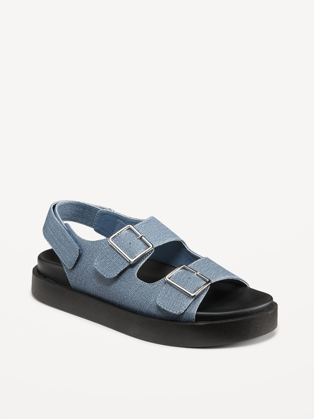 Chunky Buckle Strap Sandal | Old Navy (US)