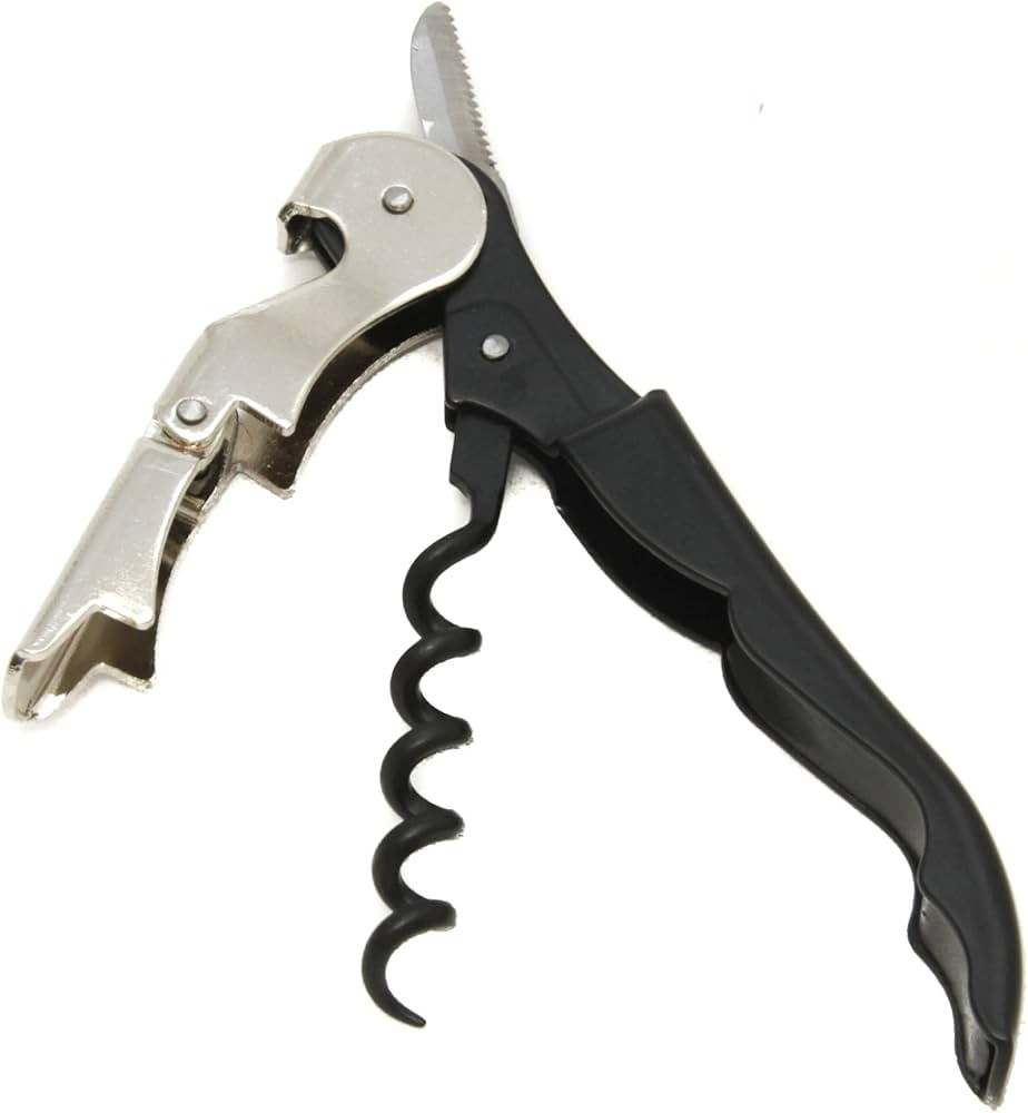 Chef Craft Select Waiters Corkscrew with Foil Cutter and Bottle Opener, 5 inches in Length, Stain... | Amazon (US)