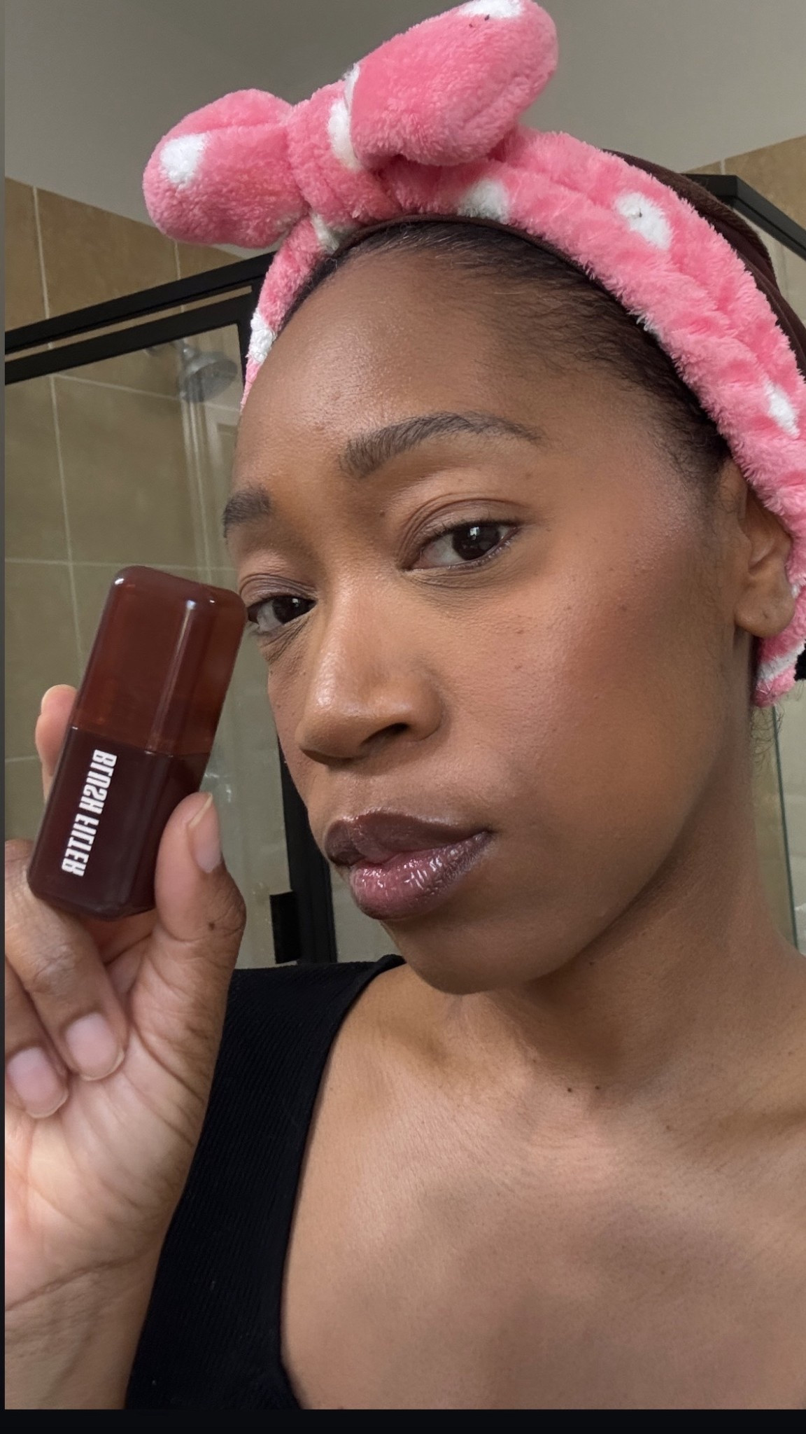 I was hesitant to try this because I thought it would be too dark but it is the softest, prettiest, natural looking liquid blush! 

#LTKOver40 #LTKBeauty #LTKFindsUnder50